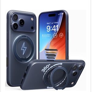 iPhone 17 PRO Case OStand 3.0 MagSafe Compatible-Deep Blue